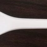 6.5" Light Weight  CPLA Spoon, white, with OPP bag