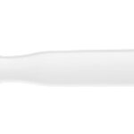 7" CPLA Fork, white, with OPP bag