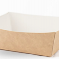Kraft Paper Tray W/PLA Coating (FU) #1 - Image 2