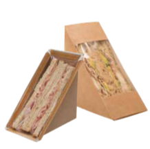Small Paper Sandwich Wedges