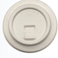 Bagasse 86.5mm Cup Lid - Image 2