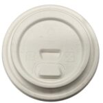 Bagasse 80mm Cup Lid