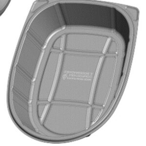 Bagasse Tray  26.1*19.2*4.5cm