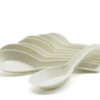 Corn Starch Chinese Soup Spoon 118mm(4.65") - Image 2