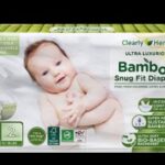 Bamboo Baby Diapers 32 Units/Pack