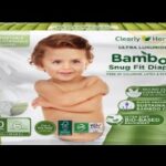 Bamboo Baby Diapers 20 Units/Pack