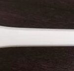 6.5" Light Weight CPLA Fork, white, with OPP bag