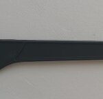 6.5" Light Weight  CPLA Knife, black, with OPP bag