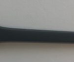 6.5" Light Weight  CPLA Fork, black, with OPP bag